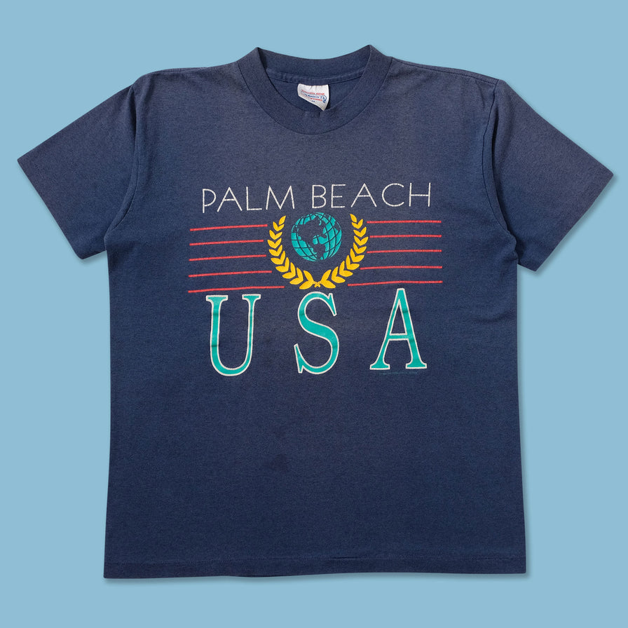 Vintage Palm Beach T-Shirt Medium - Double Double Vintage