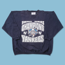 Vintage 2000 Word Series Champion Yankees Sweater XLarge 