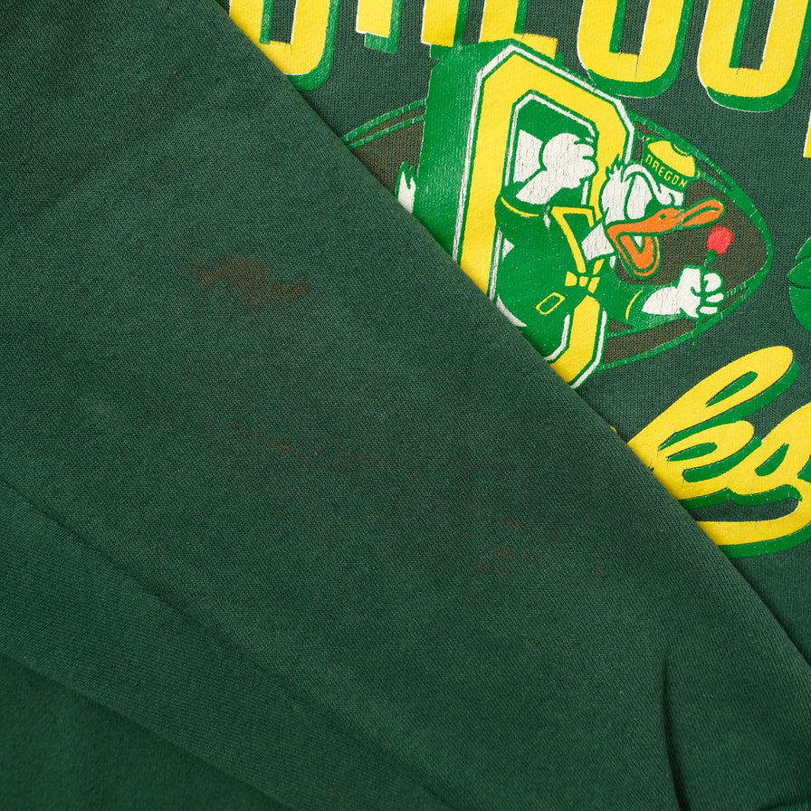 Vintage 1995 Rose Bowl Oregon Ducks Sweater XLarge 