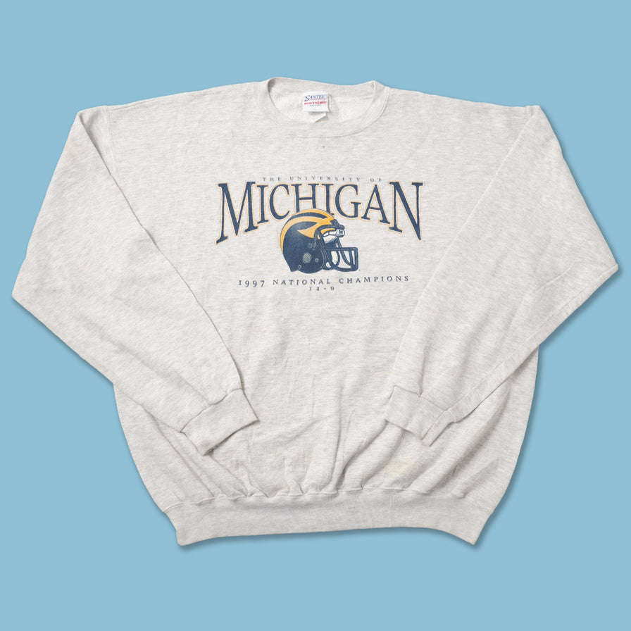 Vintage 1997 Michigan Wolverines Sweater XLarge 
