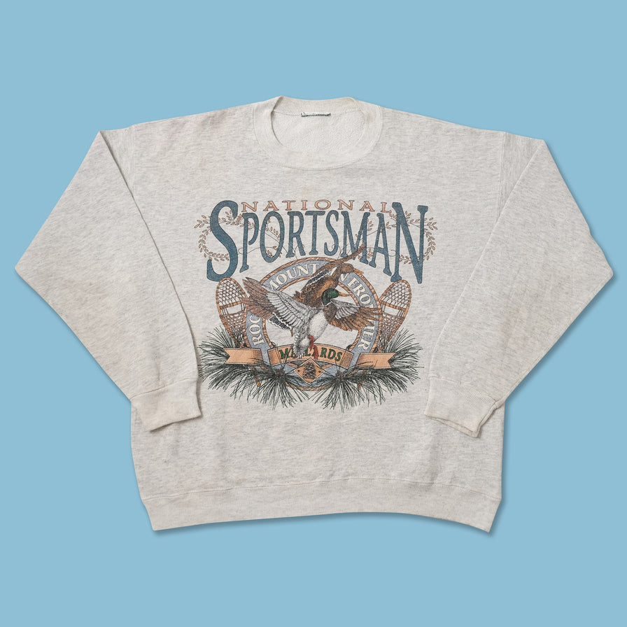 Vintage Ducks Sweater Medium 