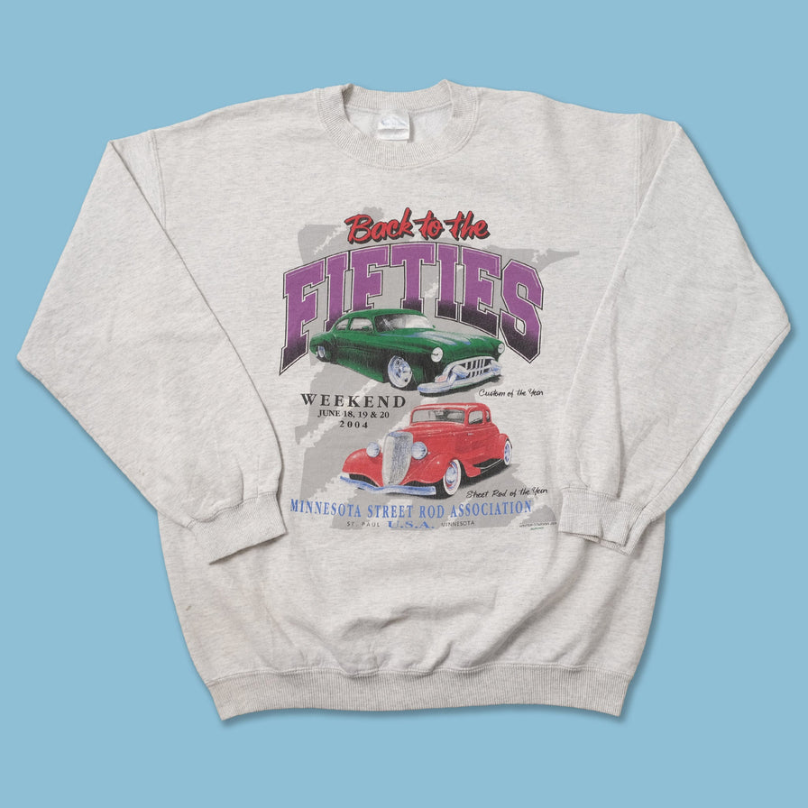 Vintage 2004 Minnesota Street Rod Association Sweater Medium 
