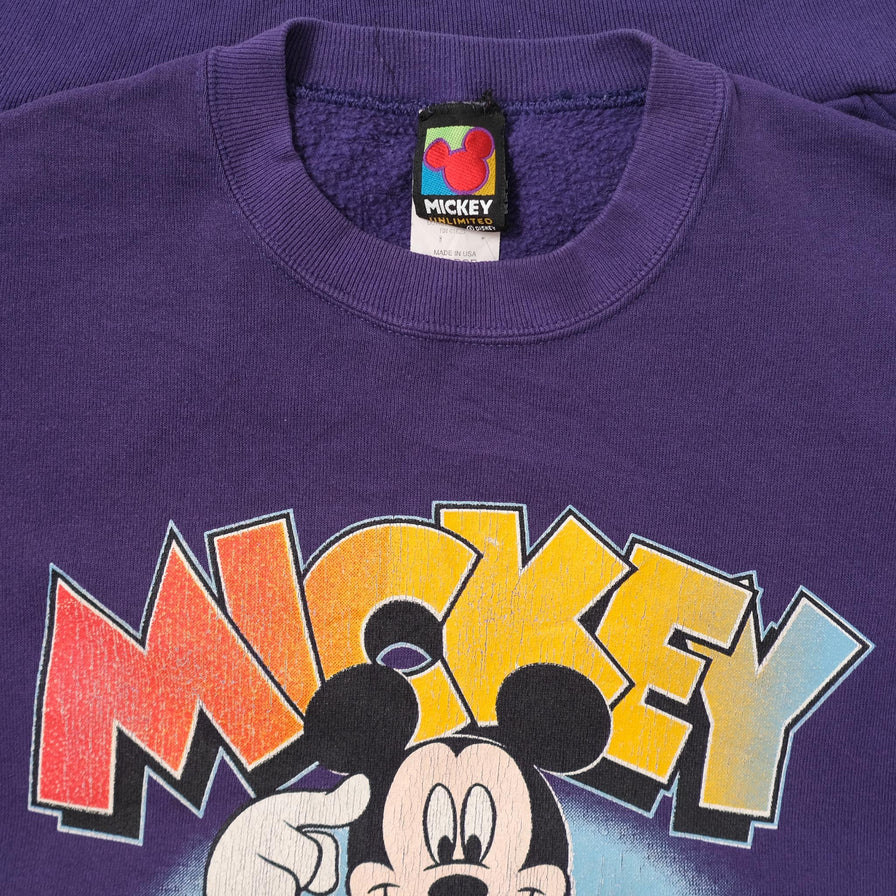 Vintage Mickey Mouse Sweater XLarge 
