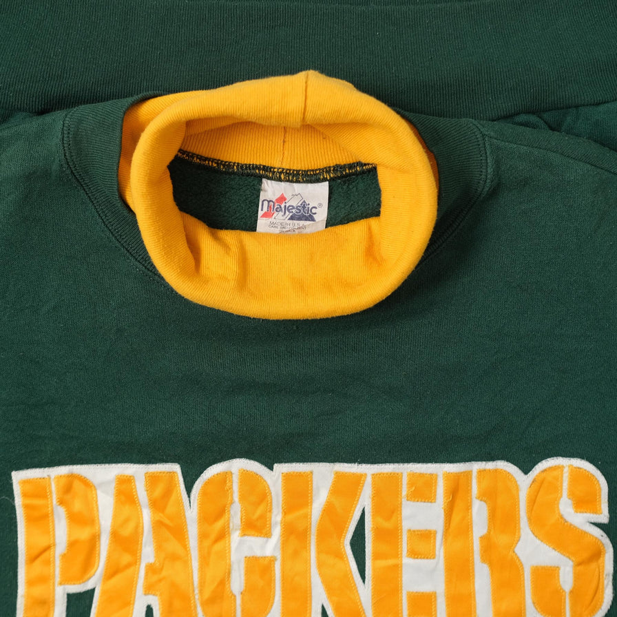 Vintage Green Bay Packers Turtleneck Sweater XLarge 