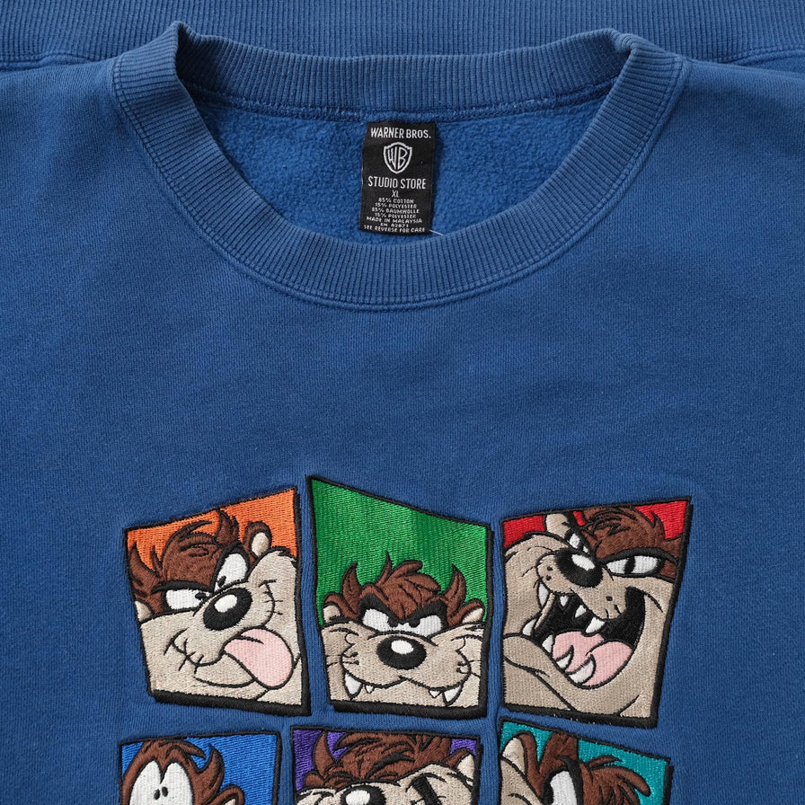 Vintage Tasmanian Devil Sweater XLarge 