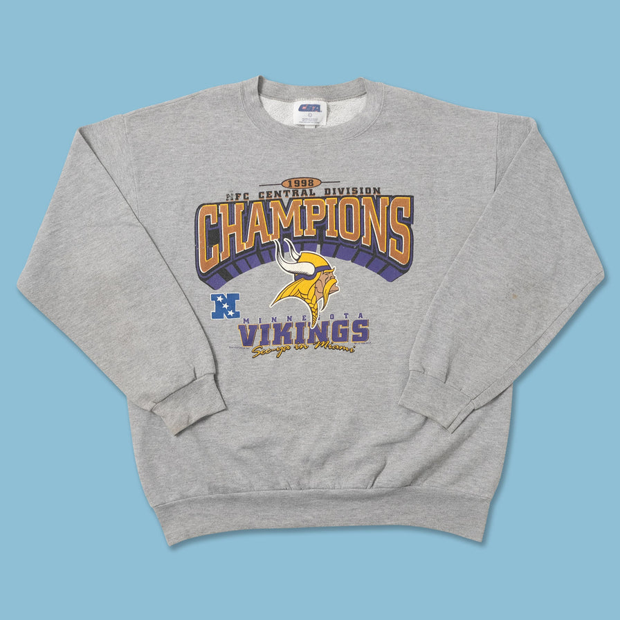Vintage 1998 Minnesota Vikings Sweater Large 
