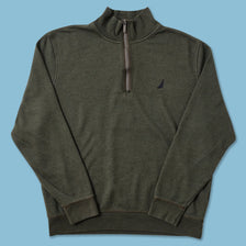 Vintage Nautica Q-Zip Sweater XLarge 