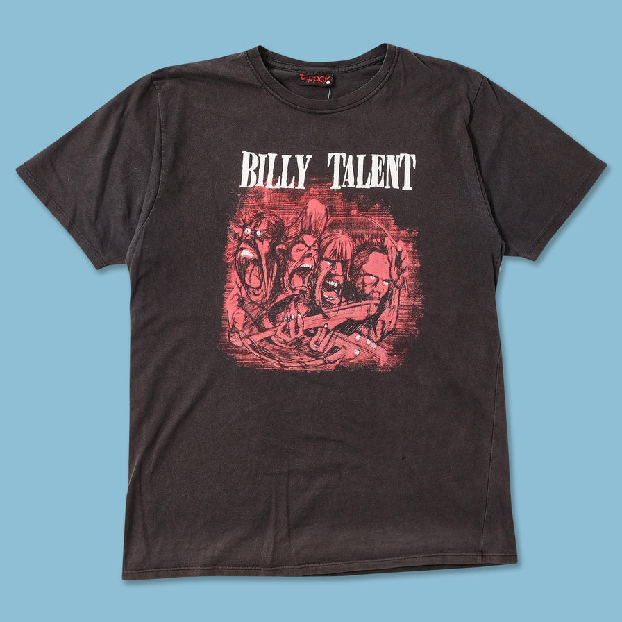 Vintage Billy Talent Scandalous Travelers T-Shirt Medium 