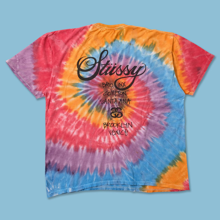 Stussy Tie Dye T-Shirt XLarge 