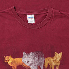 Vintage Woodland Predators T-Shirt XLarge 