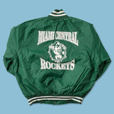 Vintage Padded College Jacket Large 