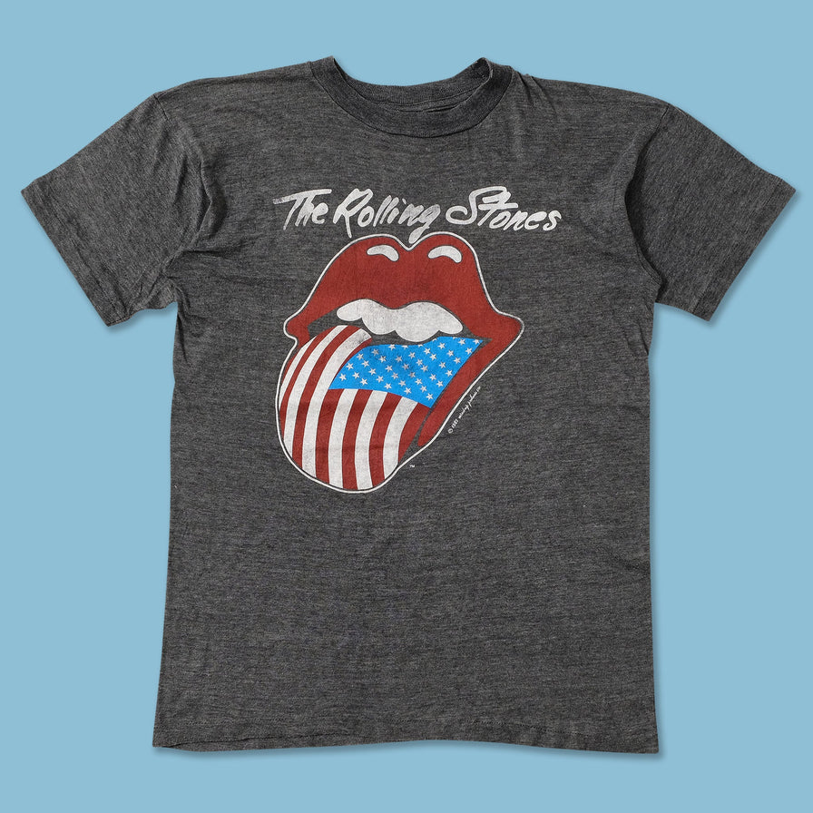 1987 Women's Rolling Stones T-Shirt XSmall 