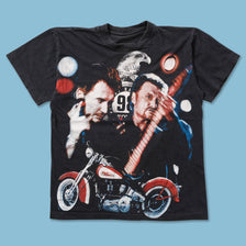 Vintage Johnny Hallyday T-Shirt Small 