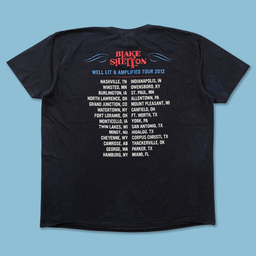 2012 Blake Shelton T-Shirt XLarge 