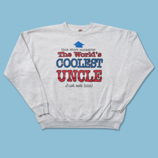 Vintage The World's Coolest Uncle Sweater XXL 