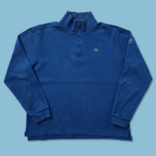 Vintage Lacoste Q-Zip Sweater Large 