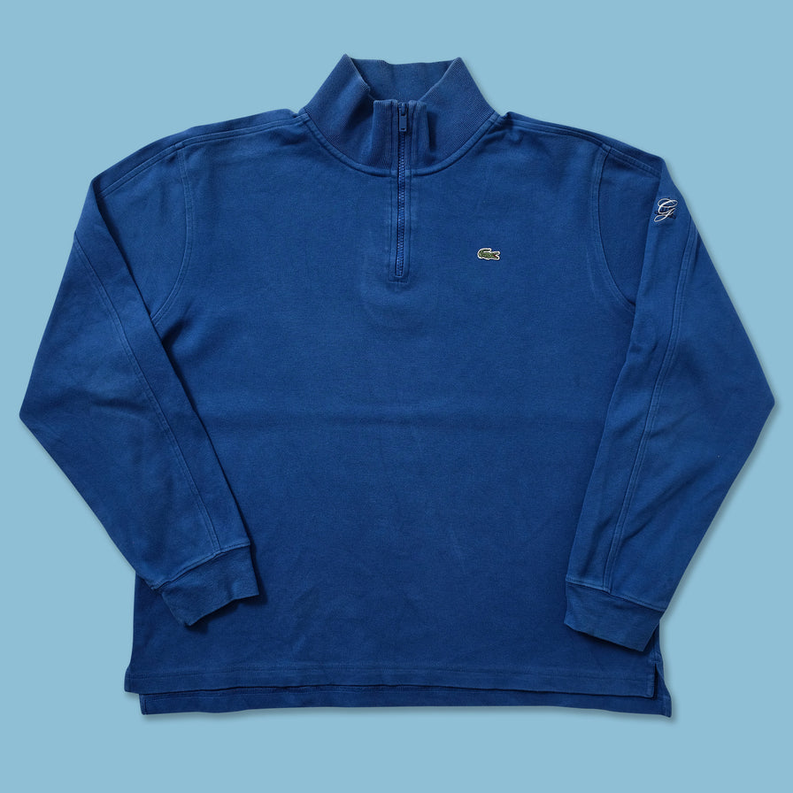 Vintage Lacoste Q-Zip Sweater Large 
