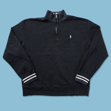 Vintage Polo Ralph Lauren Q-Zip Sweater XLarge 