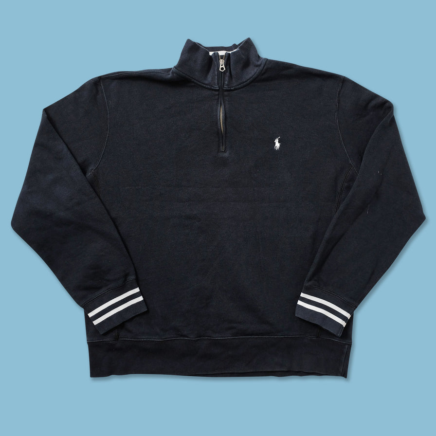 Vintage Polo Ralph Lauren Q-Zip Sweater XLarge 
