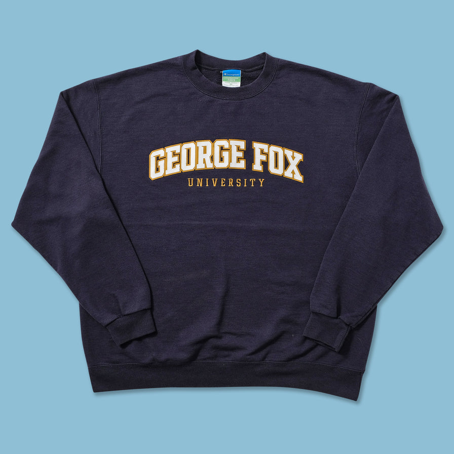 Champion Georgia Fox University Sweater XLarge 