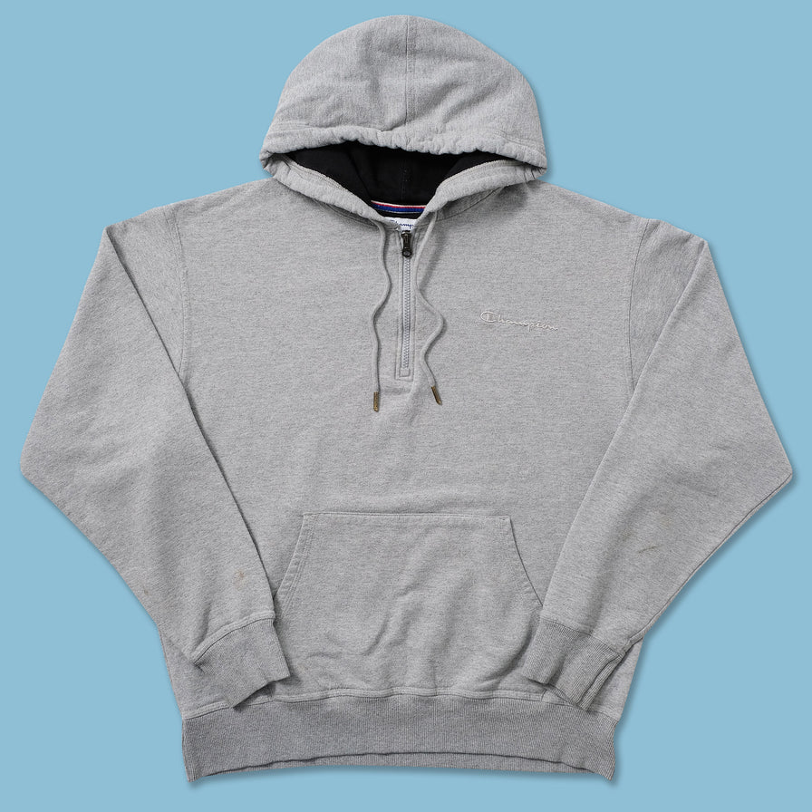 Vintage Champion Q-Zip Hoody Large 