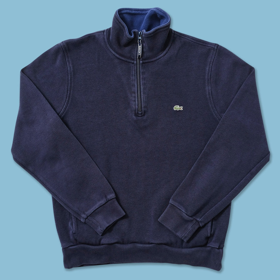 Women's Lacoste Q-Zip Sweater Medium 