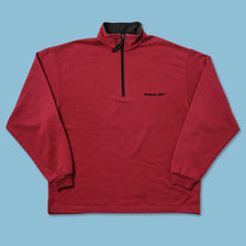 Vintage Reebok Q-Zip Sweater Medium 