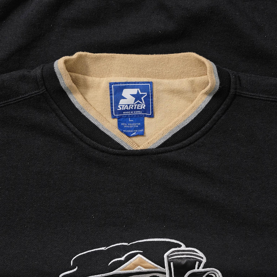 Vintage Starter Purdue Boilermakers Sweater Large 