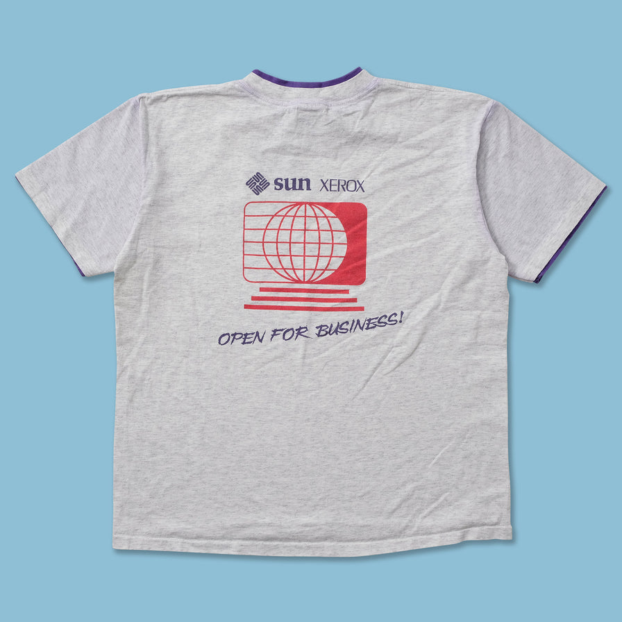 Vintage Sun Xerox T-Shirt Large 