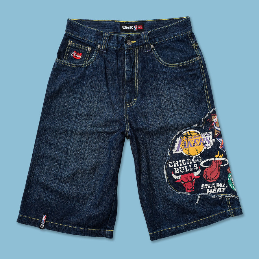 Y2K NBA Jorts W32 - Double Double Vintage
