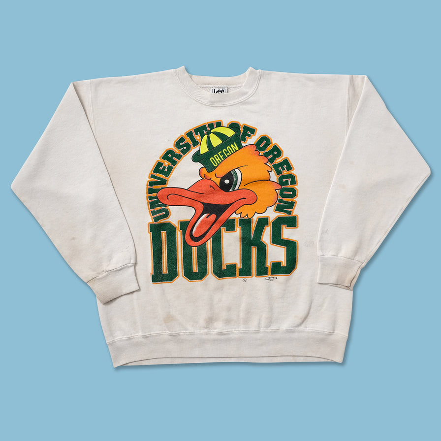 1990 Oregon Ducks Sweater Large - Double Double Vintage