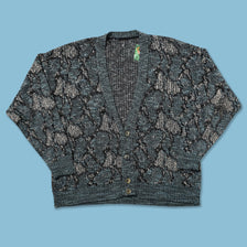 Vintage Knit Cardigan Large - Double Double Vintage