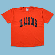 Vintage Illinois T-Shirt XLarge - Double Double Vintage