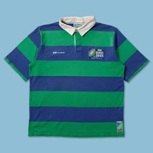 2003 Reebok Rugby World Cup Polo Large - Double Double Vintage