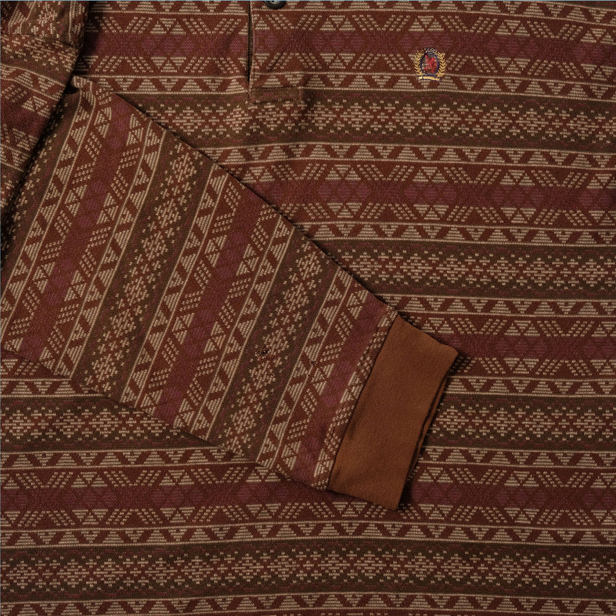 Vintage Tommy Hilfiger Rugby Sweater Large - Double Double Vintage