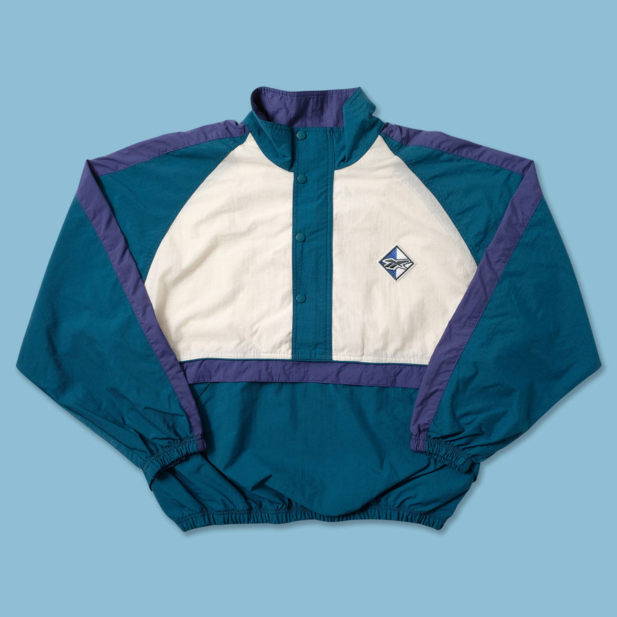 Vintage Reebok Windbreaker Large - Double Double Vintage