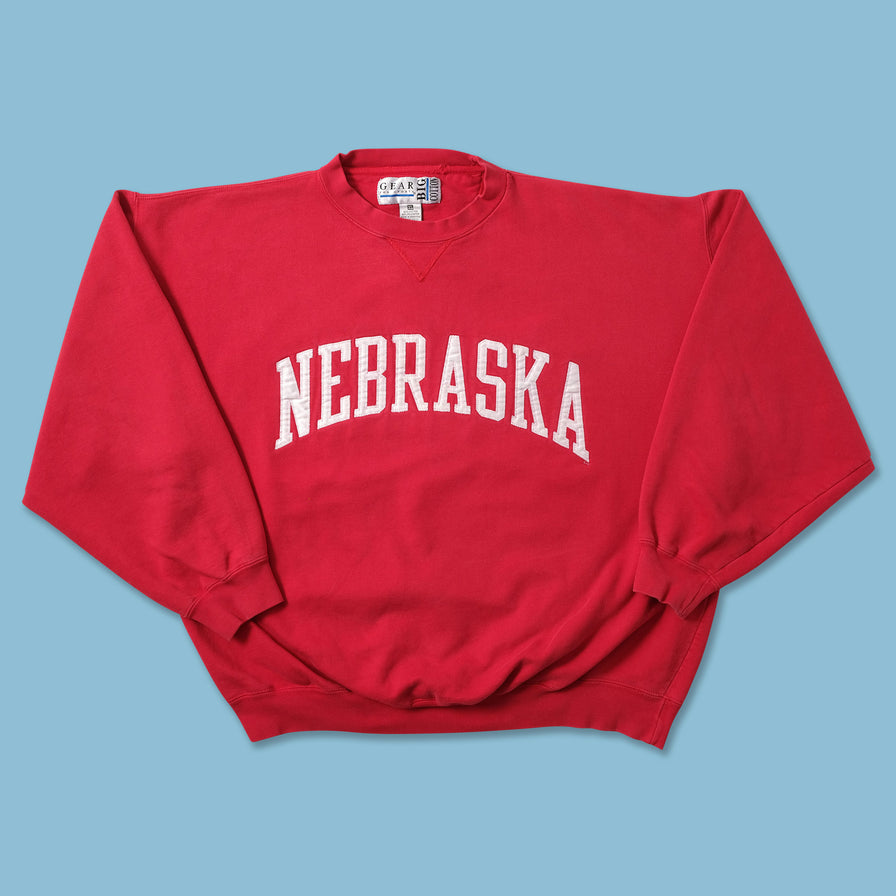 Vintage Nebraska Sweater Large - Double Double Vintage