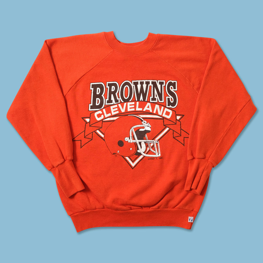 Women's Cleveland Browns Sweater XSmall - Double Double Vintage