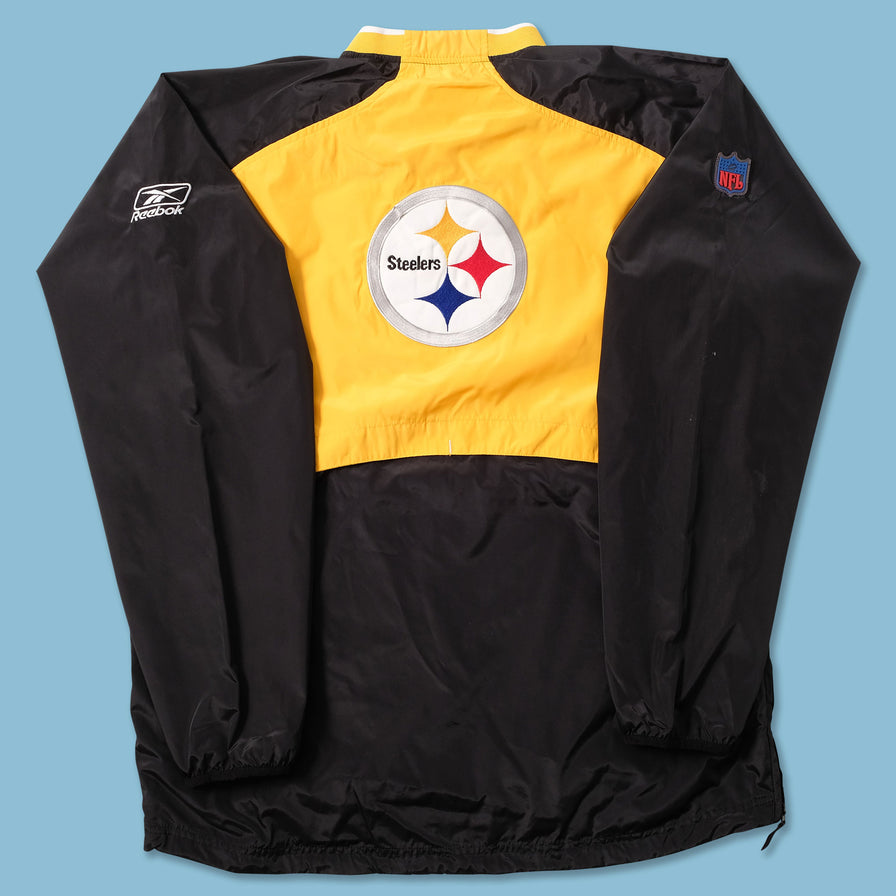 Vintage Reebok Pittsburgh Steelers Windbreaker Medium - Double Double Vintage