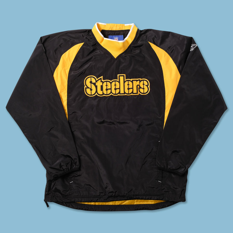 Vintage Reebok Pittsburgh Steelers Windbreaker Medium - Double Double Vintage