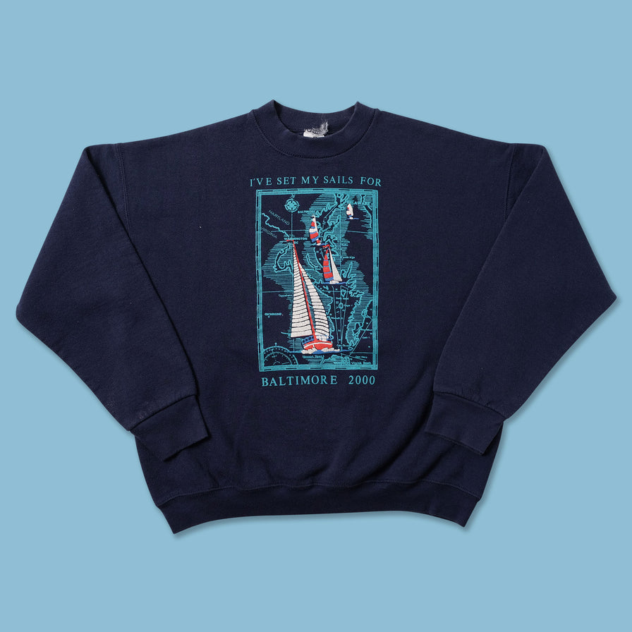 2000 Baltimore Sweater Small - Double Double Vintage