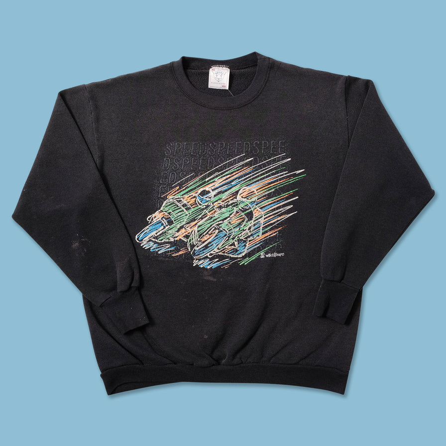 1991 Motorcycle Sweater Small - Double Double Vintage