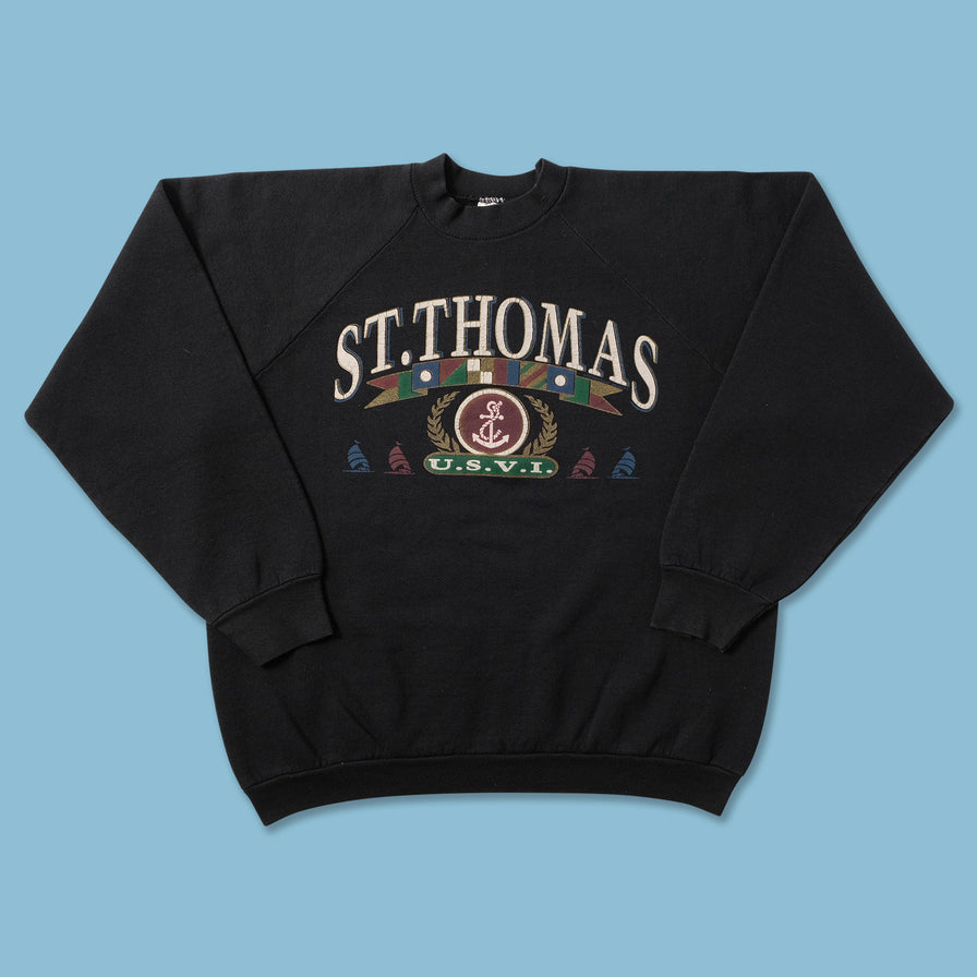 Vintage St. Thomas Sweater Medium - Double Double Vintage