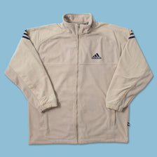 Vintage adidas Fleece Jacket Large - Double Double Vintage