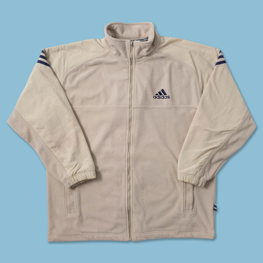 Vintage adidas Fleece Jacket Large - Double Double Vintage