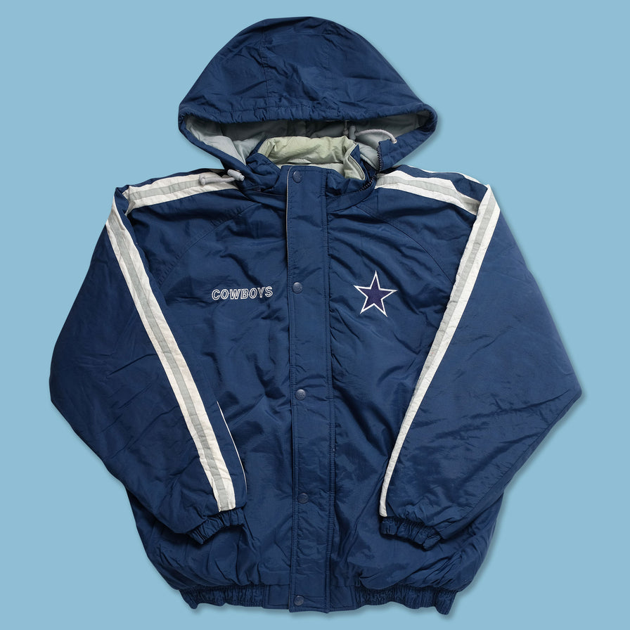 STARTER COWBOYSジャケットVINTAGEヴィンテージ Vintage 1990s Dallas Cowboys Starter Pouch Jacket Medium - Etsy