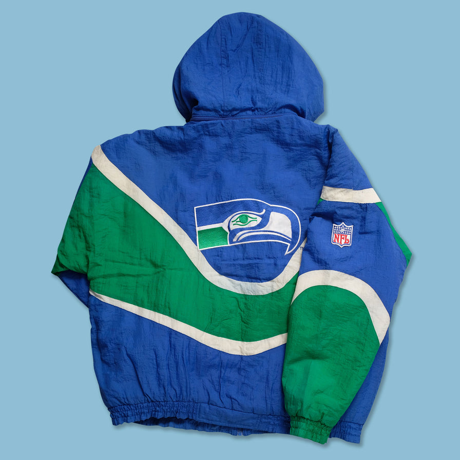Vintage Seattle Seahawks Jacket XLarge - Double Double Vintage