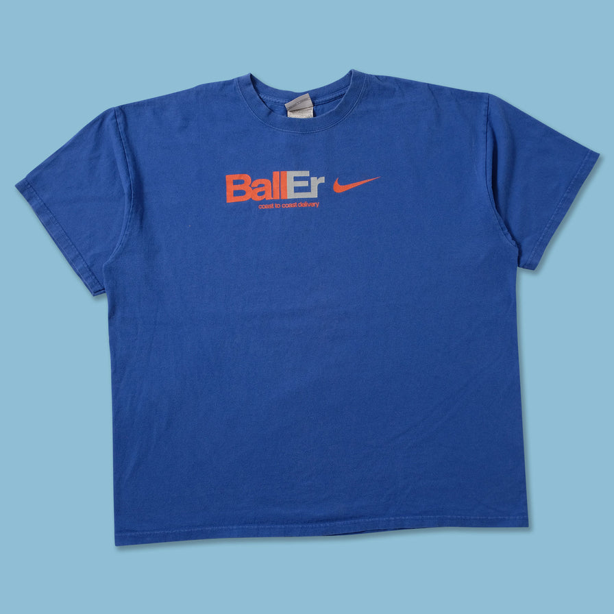 Vintage Nike Baller T-Shirt XLarge - Double Double Vintage