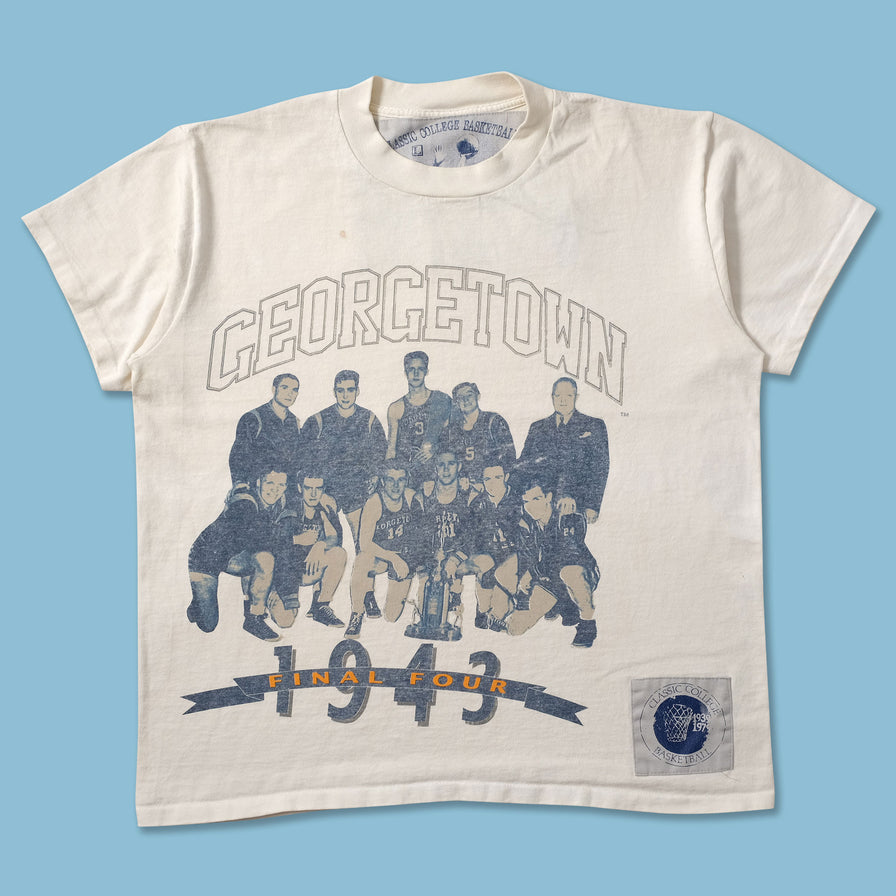 Vintage Georgetown Basketball T-Shirt XLarge - Double Double Vintage