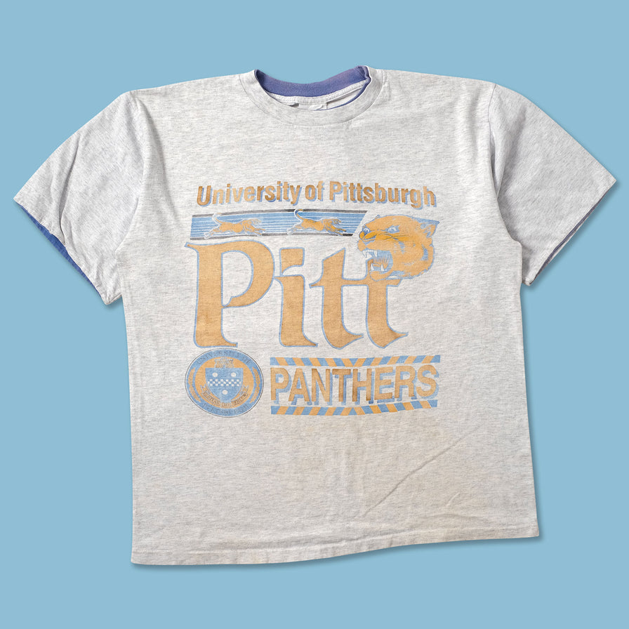 Vintage Pitt Panthers T-Shirt Large - Double Double Vintage